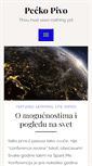 Mobile Screenshot of peckopivo.com